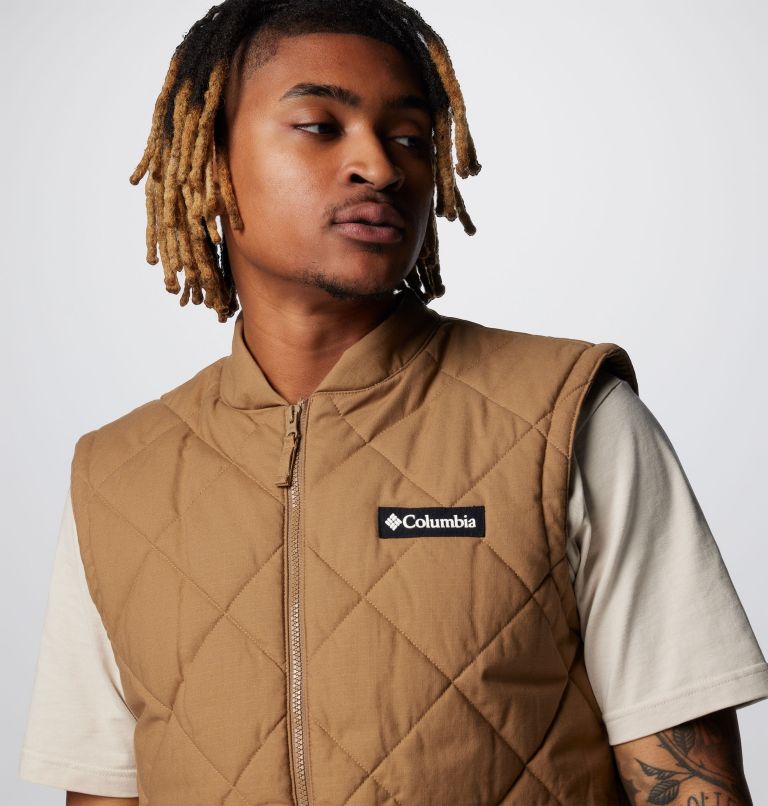 Men's Rad Padded Vest, Color: Delta, image 5