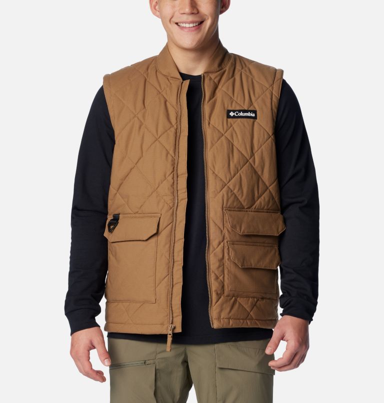 Men's Rad Padded Vest, Color: Delta, image 6