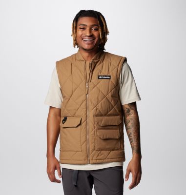 Men's Winter Vests - Fleece Puffer Vests