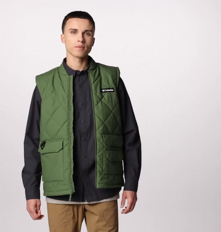 Veste sans manches Rad Padded pour homme, Color: Canteen