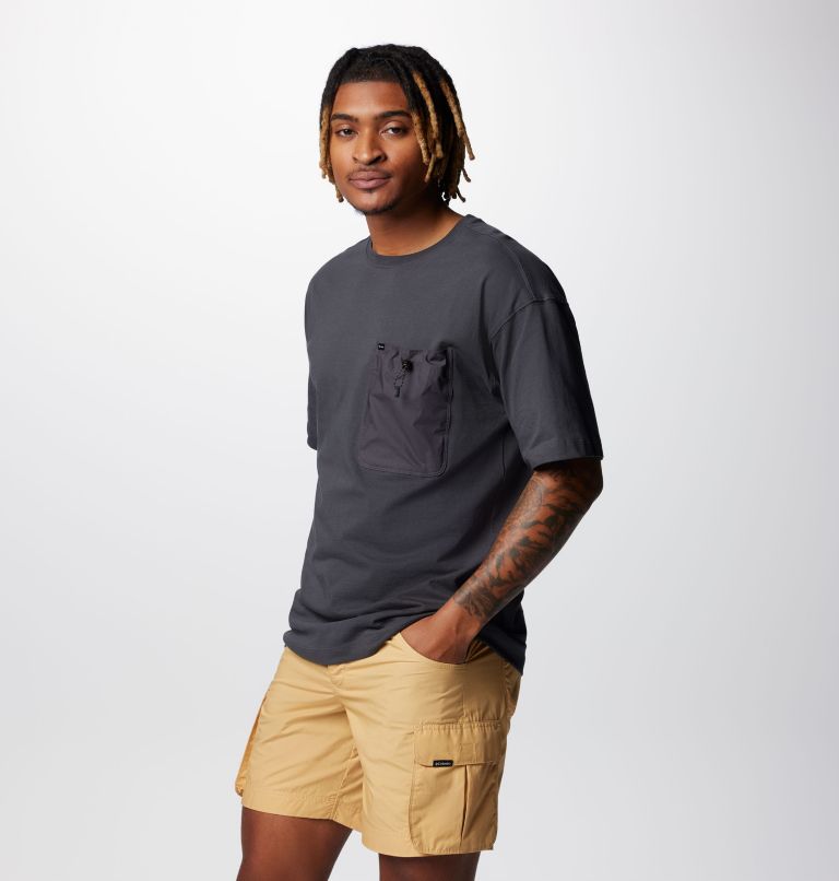 Men's Landroamer Pocket T-Shirt, Color: Shark, image 5