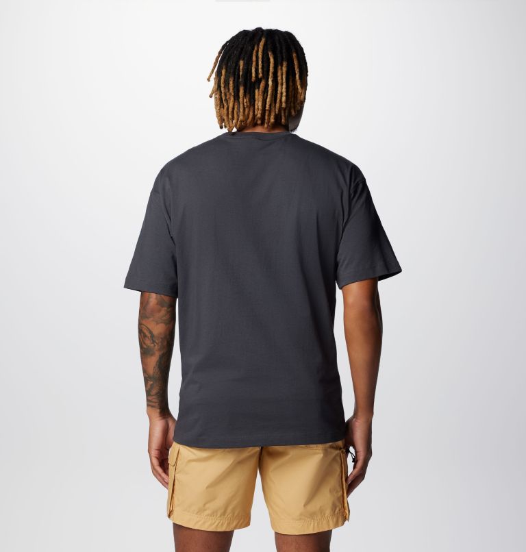 Men's Landroamer Pocket T-Shirt, Color: Shark, image 2