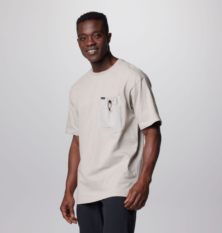 Men's Landroamer Pocket T-Shirt, Color: Flint Grey, image 4
