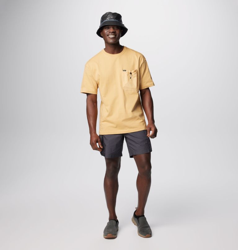 Men's Landroamer Pocket T-Shirt, Color: Light Camel, image 3