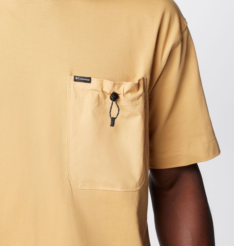 Men's Landroamer Pocket T-Shirt, Color: Light Camel, image 6