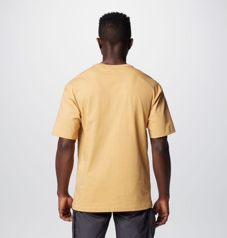 Men's Landroamer Pocket T-Shirt, Color: Light Camel, image 2