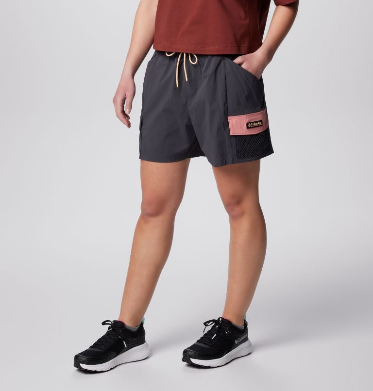 Painted Peak Shorts für Frauen, Color: Shark, Pink Agave, image 4