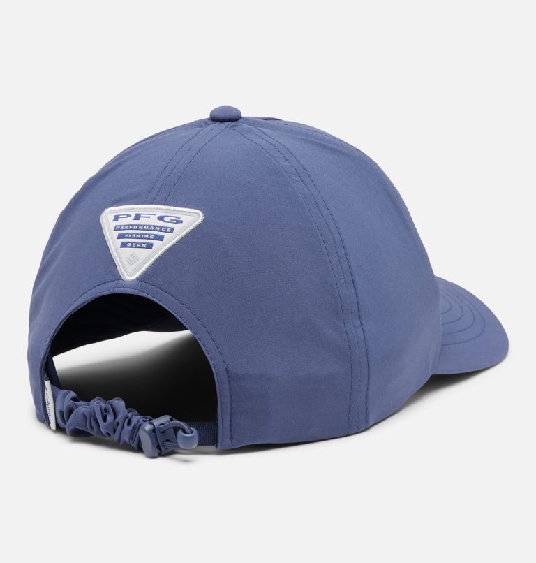 Women's PFG Women's Tidal Light Ball Cap, Color: Nocturnal, Snowdrift, image 2