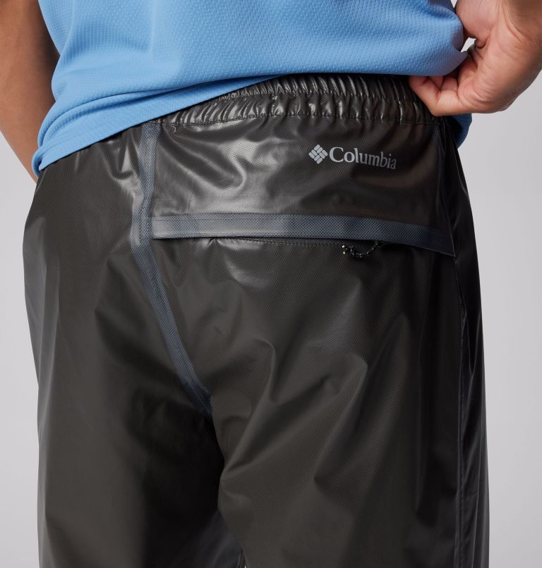 Columbia Men's Hazy Trail Rain Pants - L - Black