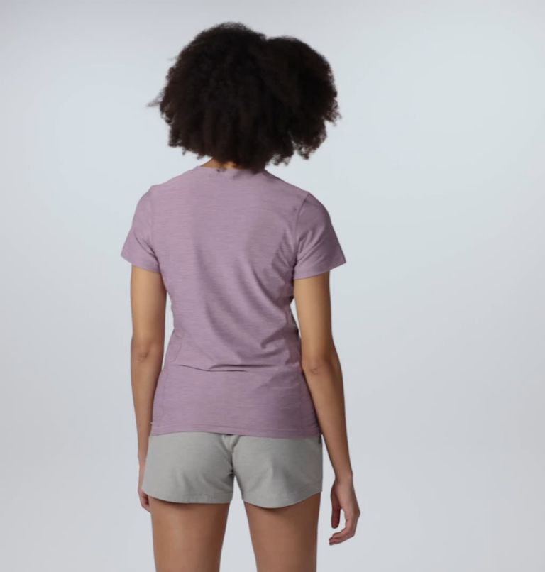 Women's Chillaction Short Sleeve, Color: Dark Daze Heather