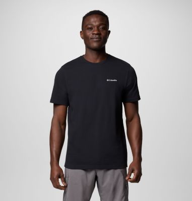 Men's Hageman Graphic Technical T-Shirt, Color: Black, Heavenly Horizons, image 2