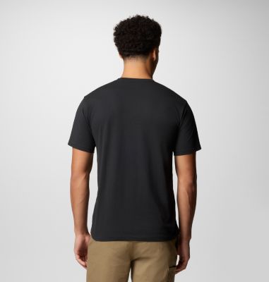 Men's Hageman Graphic Technical T-Shirt, Color: Black, Hike On, image 2