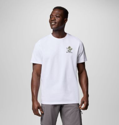 Hageman Graphic Tee, Color: White, Hike On, image 1