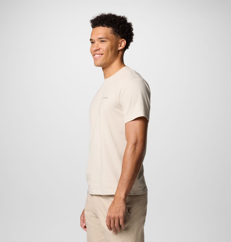 Men's Hageman Graphic Technical T-Shirt, Color: Dark Stone, Heavenly Horizons, image 3