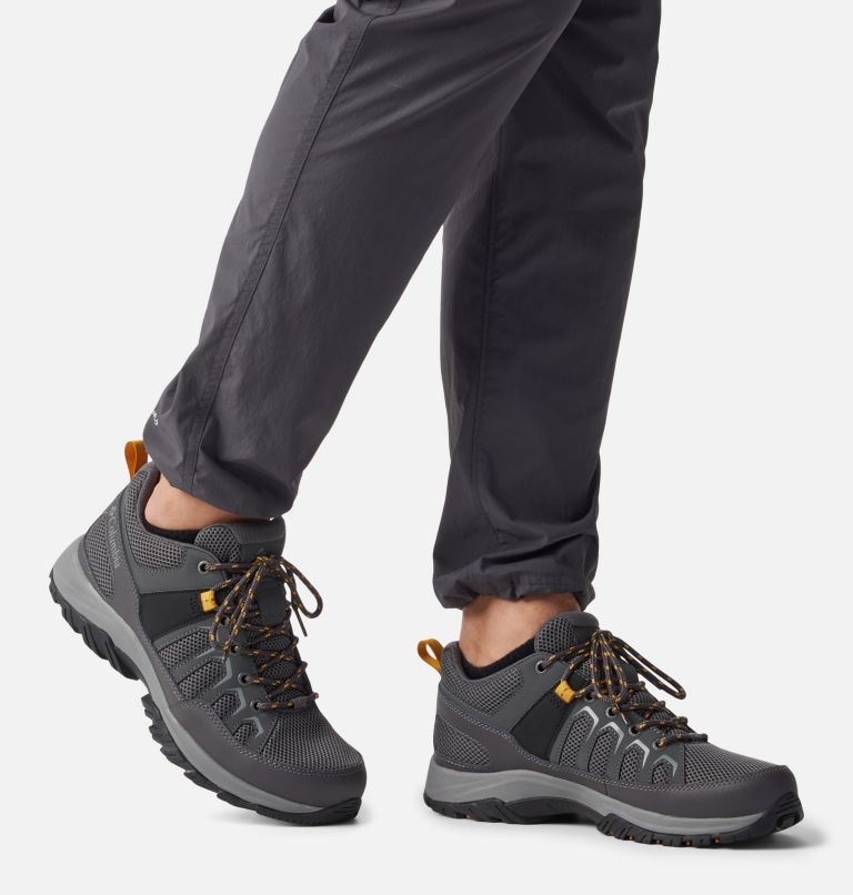 Men's Granite Trail Shoe, Color: Dark Grey, Golden Yellow, image 10