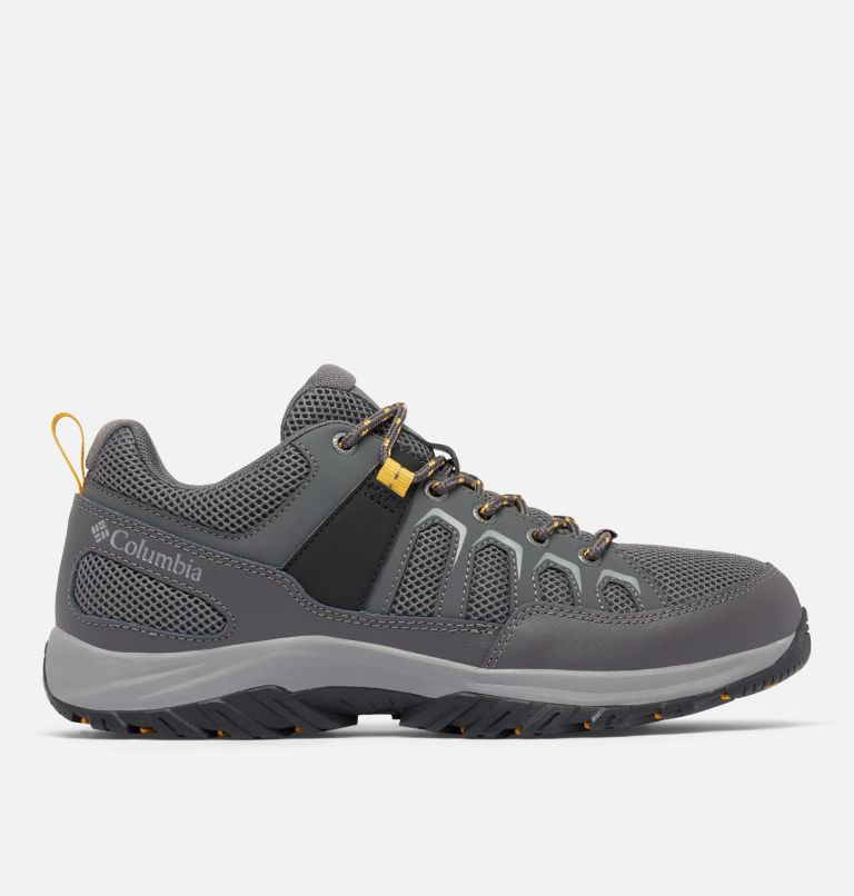 Men's Granite Trail Shoe, Color: Dark Grey, Golden Yellow, image 1