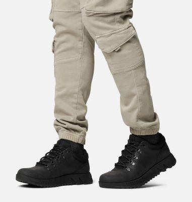 MAC HILL Lite Hiker Low Men's Waterproof Sneaker, Color: Black, Black