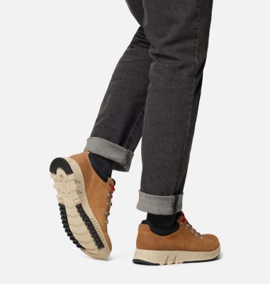 MAC HILL Lite Hiker Low Men's Waterproof Sneaker, Color: Elk, Black