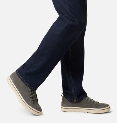 SOREL METRO II Low Men's Waterproof Sneaker, Color: Quarry, Chalk