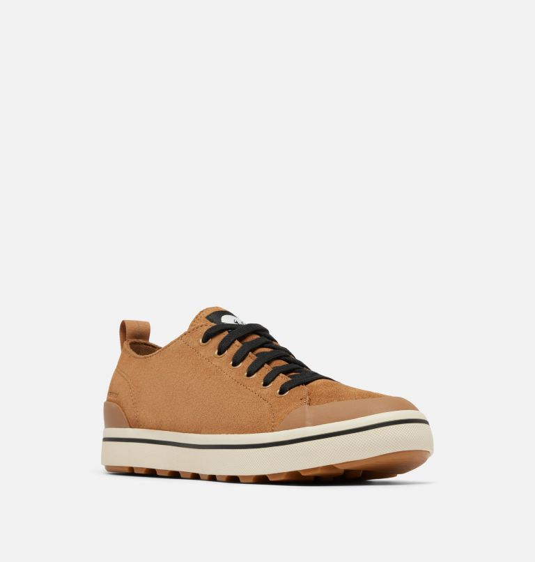 Men's Sorel Metro II Low Waterproof Sneaker, Color: Elk,Chalk, image 5