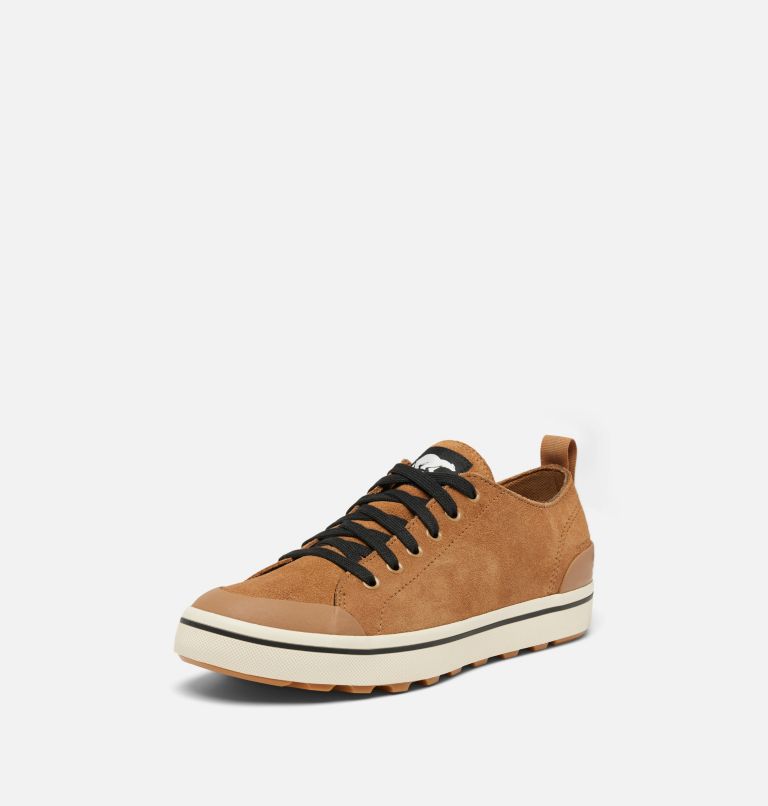 Men's Sorel Metro II Low Waterproof Sneaker, Color: Elk,Chalk, image 8