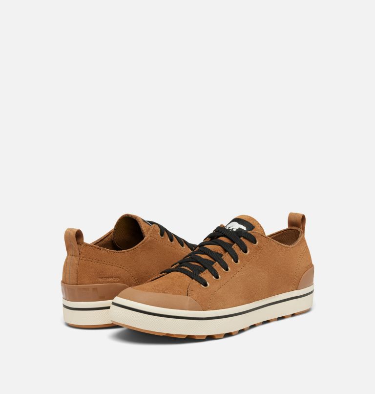 Men's Sorel Metro II Low Waterproof Sneaker, Color: Elk,Chalk, image 9