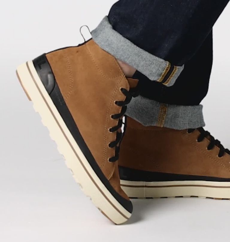 Sneakers impermeabili Sorel Metro II Chukka da uomo, Color: Elk, Chalk