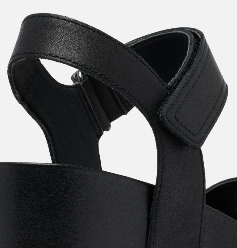 JOANIE IV Y Strap Wedge Women's Sandal, Color: Black, Sea Salt, image 11
