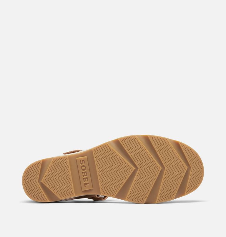 JOANIE IV Y Strap Wedge Women's Sandal, Color: Honest Beige, Bleached Ceramic, image 6