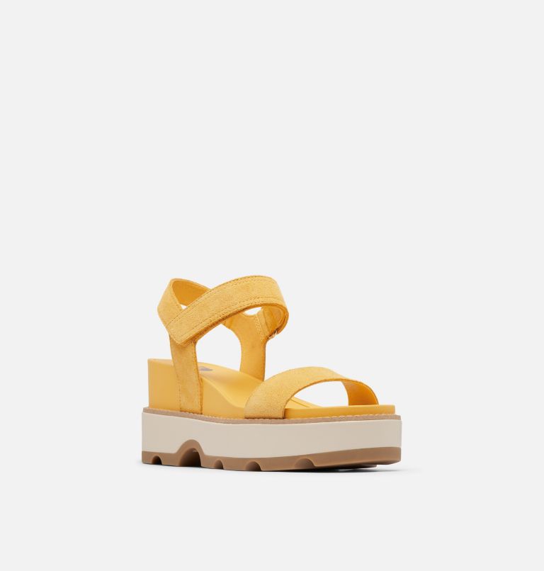 Joanie IV Y Strap Wedge Sandale für Frauen, Color: Yellow Ray, Honey White, image 7