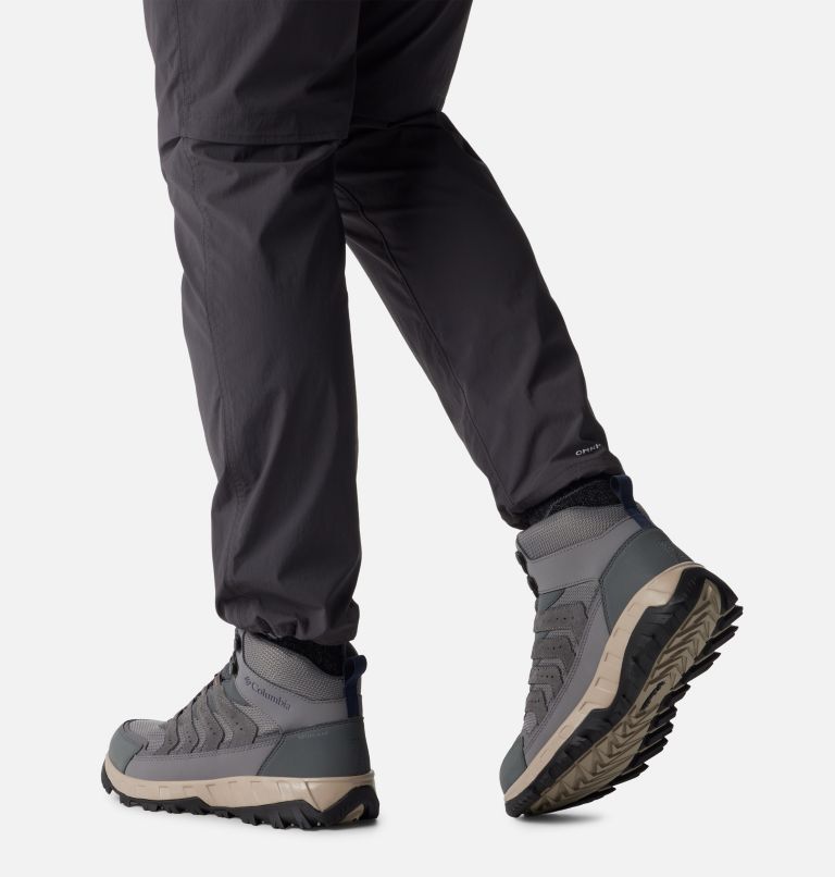Men’s Strata Trail Mid WP Boot, Color: City Grey, Savory, image 10