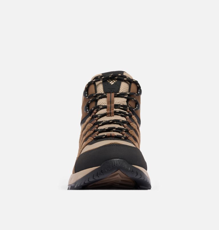 Men’s Strata Trail Mid WP Boot, Color: Dark Brown, Khaki II, image 8