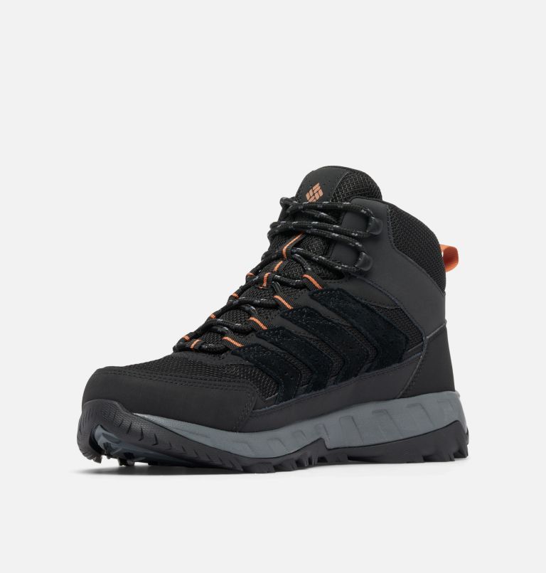 Men’s Strata Trail Mid Waterproof Boot - Wide, Color: Black, Owl, image 7