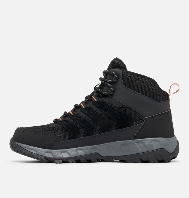 Men’s Strata Trail Mid Waterproof Boot - Wide, Color: Black, Owl, image 6