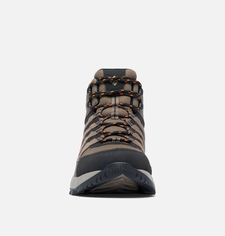 Men’s Strata Trail Mid Waterproof Boot - Wide, Color: Mud, Desert Sun, image 8