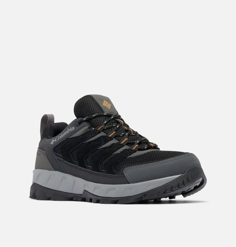 Zapatillas impermeables para caminar Strata Trail para hombre, Color: Black, Elk, image 3