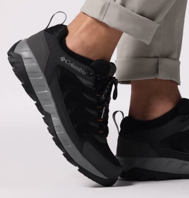 Zapatillas impermeables para caminar Strata Trail para hombre, Color: Black, Elk