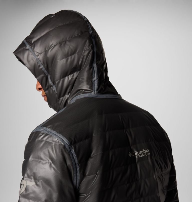 Columbia men's titanium outdry down hooded puffer jacket best sale