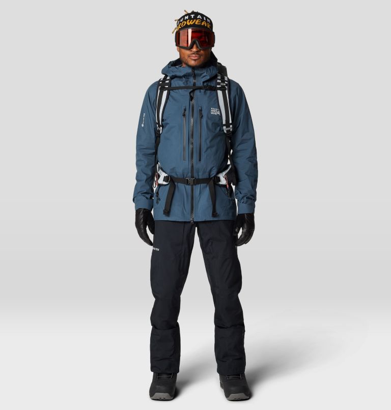 Men's High Exposure™ GORE-TEX C-KNIT Bib | Mountain Hardwear Men's High Exposure™ GORE-TEX C-KNIT Bib | Mountain Hardwear