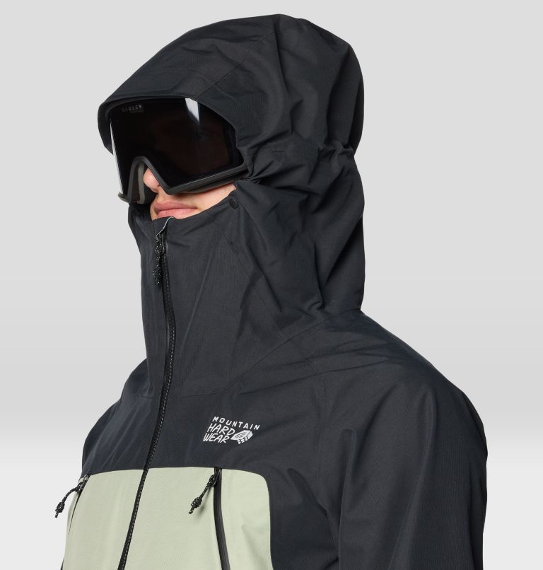 Men's Sky Ridge GORE-TEX Jacket, Color: Wet Stone, White Sage, Black, image 8