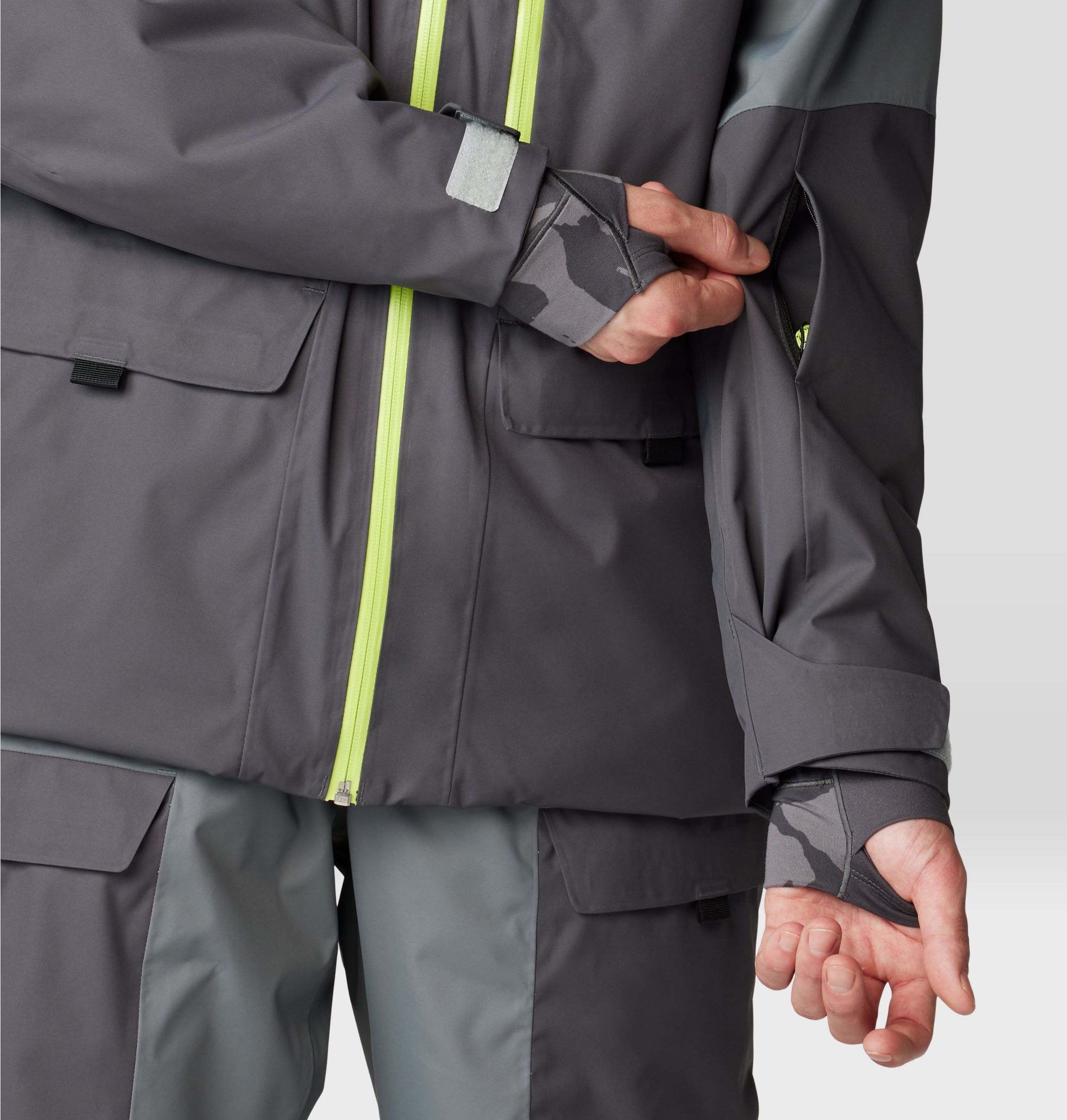 Amazon.co.jp: Mountain Hardwear FireFall ビブ - メンズ