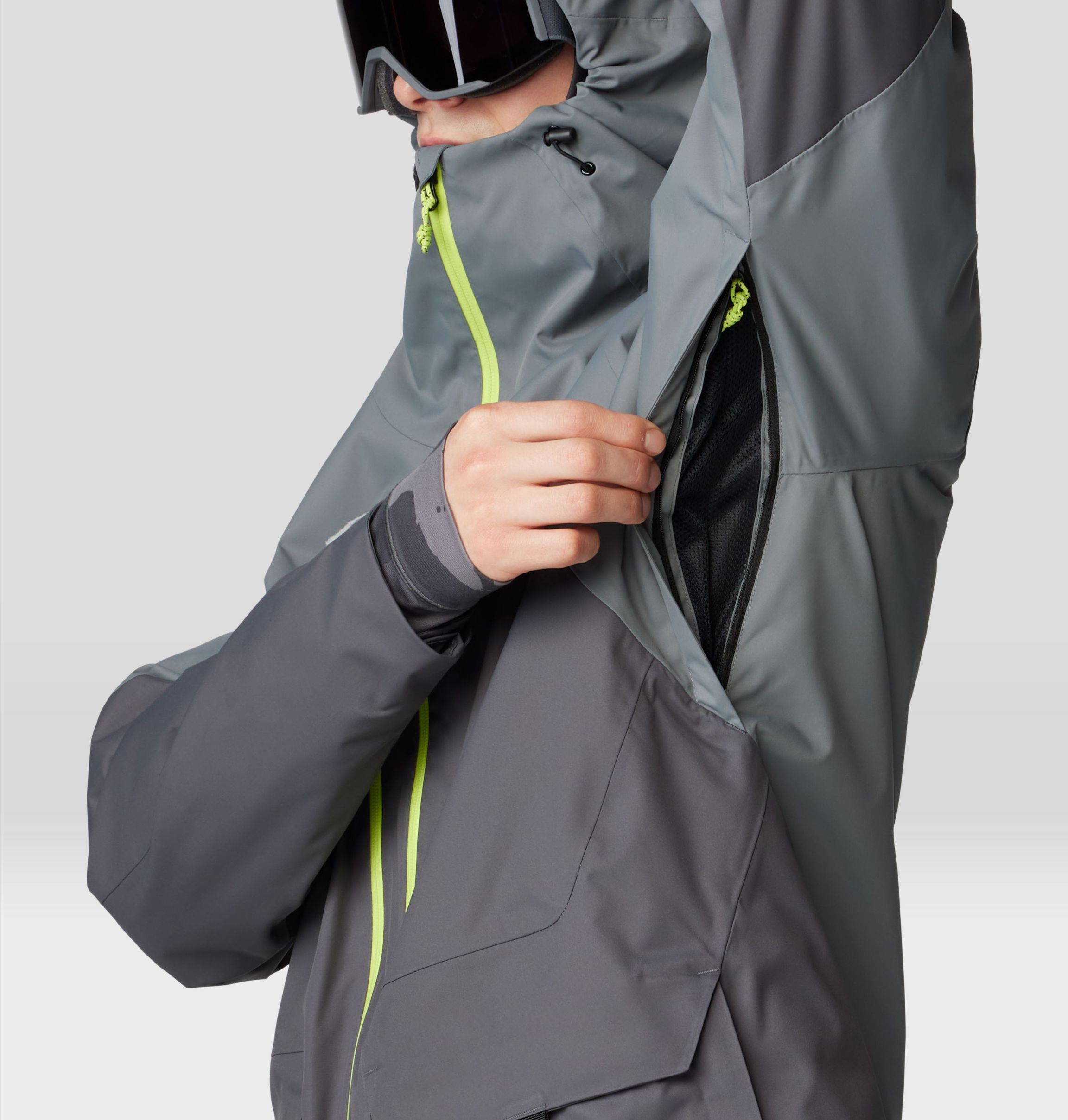 Amazon.co.jp: Mountain Hardwear FireFall ビブ - メンズ