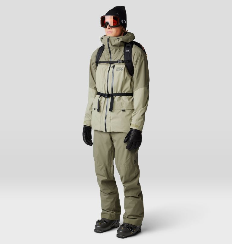 Men's Firefall Insulated Jacket, Color: Mantis Green, Stone Green, image 15