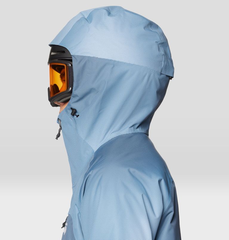 Men's Firefall Insulated Jacket, Color: Moon Blue Ombre Print, image 12