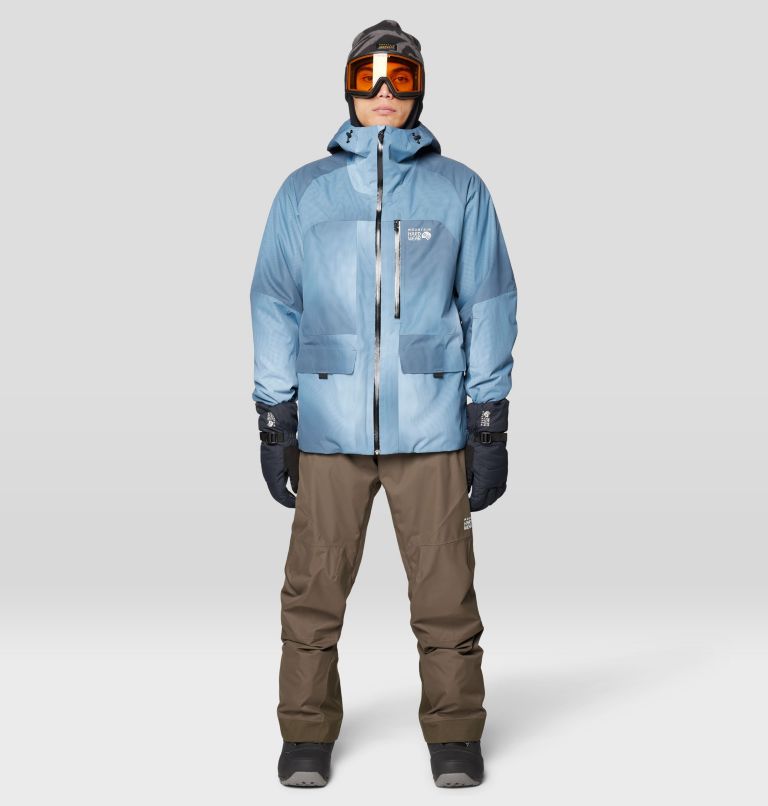 Men's Firefall Insulated Jacket, Color: Moon Blue Ombre Print, image 2
