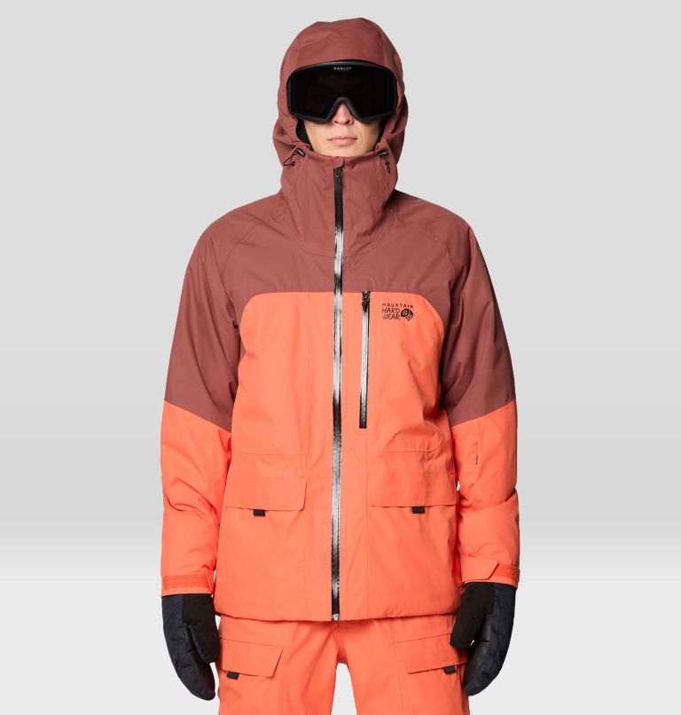 Men's Firefall Insulated Jacket, Color: Aspect, Bourbon Brown, image 5