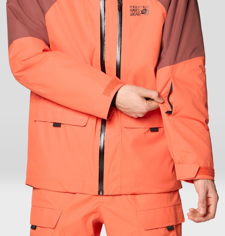 Men's Firefall Insulated Jacket, Color: Aspect, Bourbon Brown, image 11
