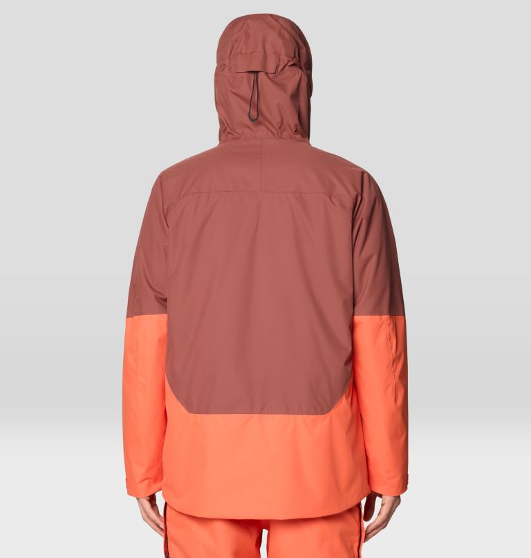 Men's Firefall Insulated Jacket, Color: Aspect, Bourbon Brown, image 3
