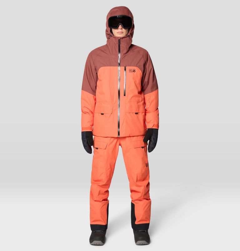 Men's Firefall Insulated Jacket, Color: Aspect, Bourbon Brown, image 2