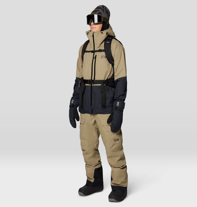 Men's Firefall Bib, Color: Landslide, image 2